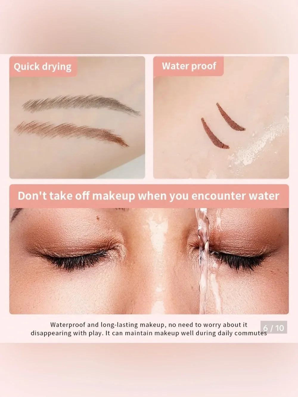 *VIRAL* SHEDOES Dual-End Winged Eyeliner Stamp Pen - Natural 02 Brown